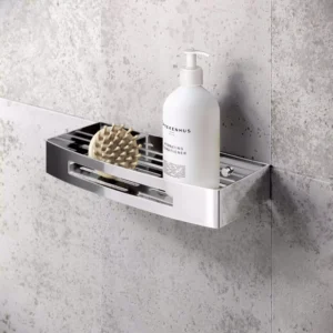Single Rectangular Bathroom Shelf – Mirror 30 cm