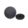 A002B – 8″ Black Shower Head – Round