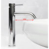 EG6026 – High Neck with Long Spout (SS304) Basin Mixer