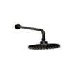 KS002B – 40cm ( SS304 ) Shower Arm + 8″ Shower Head – Black
