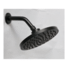 KS011 – 19cm Curved shower arm+8inch shower head – Black