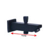 KS2020B – Concealed Black Two Functions ( Pop up ) Tap – Square