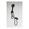 KS2023 – Black Concealed Two Function Tap + Adjustable Shower Hand