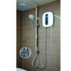 KS2027 – 3 Way Single Shower with Instant Shower Heater with Inbuilt Pump – Mirror