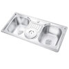 Kitchen Sinks with Waste Bin (Double Bowl)