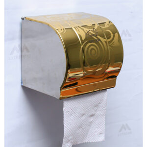 N058 ( K10AA Box Tissue Holder – Gold )
