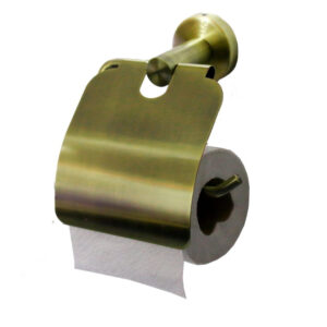 N069AB – K016 Tissue Holder with Cover – Antique Brass