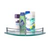 N174 B313 – Glass Corner Shelf (23 cm)