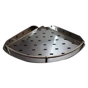 N187 Single Corner Shelf – Round Holes