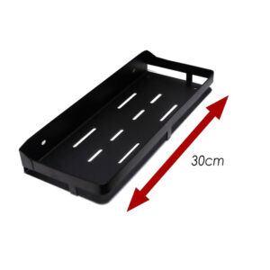 N191 ( Rectangle Shelf – 40cm ) Black