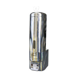 N201 ( Single Soap Dispenser – ABS + Stainless Steel , 300ml )