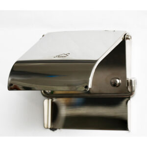 N295M – Heavy Duty Tissue Holder with Reinforced Base – Mirror