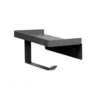 N296 – Tissue Holder with a Shelf – Gun Grey