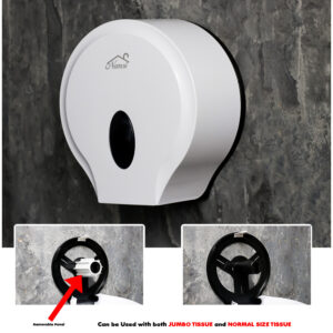 N319 – ABS White Jumbo Tissue Holder