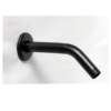 SA004B – Curved shower arm (19cm) -Black