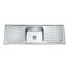 Single Bowl Double Drain Sink