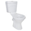 Top Flush Toilet Close Couple White