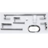 N053 Wide Plate – 6Pc Bathroom Set (3m or Screw) Wide Plate – Mirror