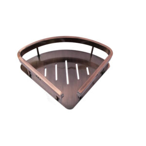 N121 AC K038 Corner Shelf 220 x 220 mm Antique Copper
