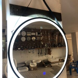 bathroom led mirrors