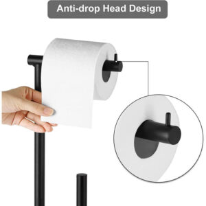 Alternative view of 2 set Free Standing Toilet Paper Holder