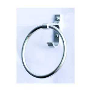 Towel Ring with Hook – High Density Aluminium