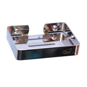 Alternative view of Stainless steel bathroom soap holder – Mirror 136x97mm