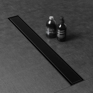 Rectangular Floor Drain 60*8cm – Black