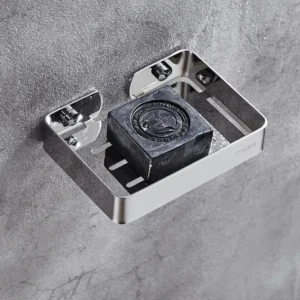Stainless steel bathroom soap holder – Mirror 136x97mm