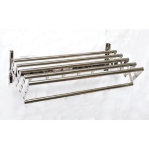 Premium Adjustable 5 Tier Towel Rack ( SS304 ) – Mirror