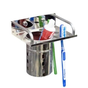 Toothbrush Holder – Stainless Steel Cup