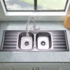Frencia KS-1550XI Double Bowl Sink
