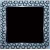Frencia bathroom square decor mirror BM-9003
