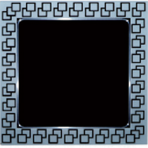 Frencia bathroom square decor mirror BM-9003
