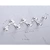 High Density 4 Nob Adjustable Hook