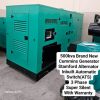 500KVA Cummins Generator Inbuilt ATS