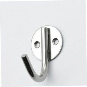 Round Plate Single Hook