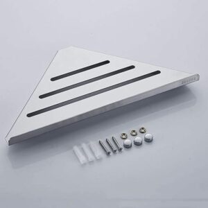 Premium SS304 Stainless Steel Corner Soap Holder – Mirror Finish