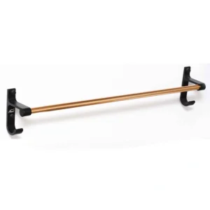 Single Towel Bar High Density Black Champagne Aluminium