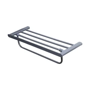 Heavy Duty Towel Rack Gun Grey