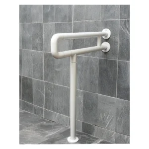 Heavy Duty U-Shaped Bathroom Handrail with Floor Stand