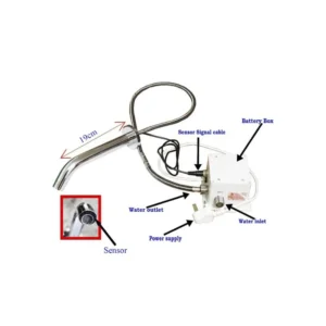 SS304 Wall Concealed Sensor Tap