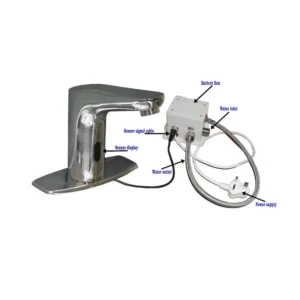 High Neck Basin Sensor Tap Brass
