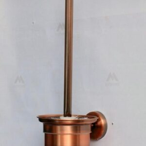 Stainless Steel Toilet Brush and Holder – Antique Copper Finish