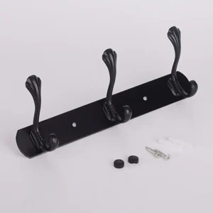 Hooks Double Classic Black — Bold Storage, Refined in Black