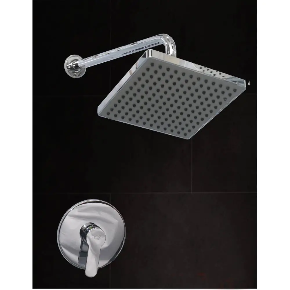 3 Way Brass Concealed Shower Mixer with 8 Inch Square Head