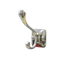 Square Plate Double Hook Mirror