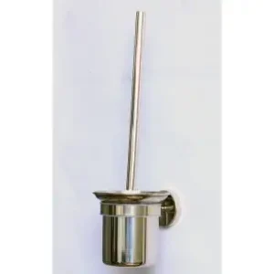 Stainless Steel Toilet Brush and Holder – Mirror Finish